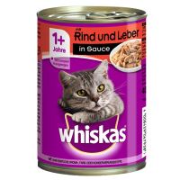 Whiskas adult with beef and liver in sauce 400 g