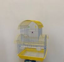 Cage with a swing medium yellow
