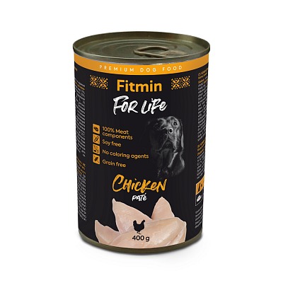 Fitmin For Life canned chicken 400g