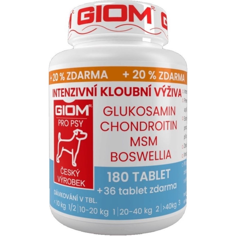 Giom Intensive Joint Nutrition 180 tablets