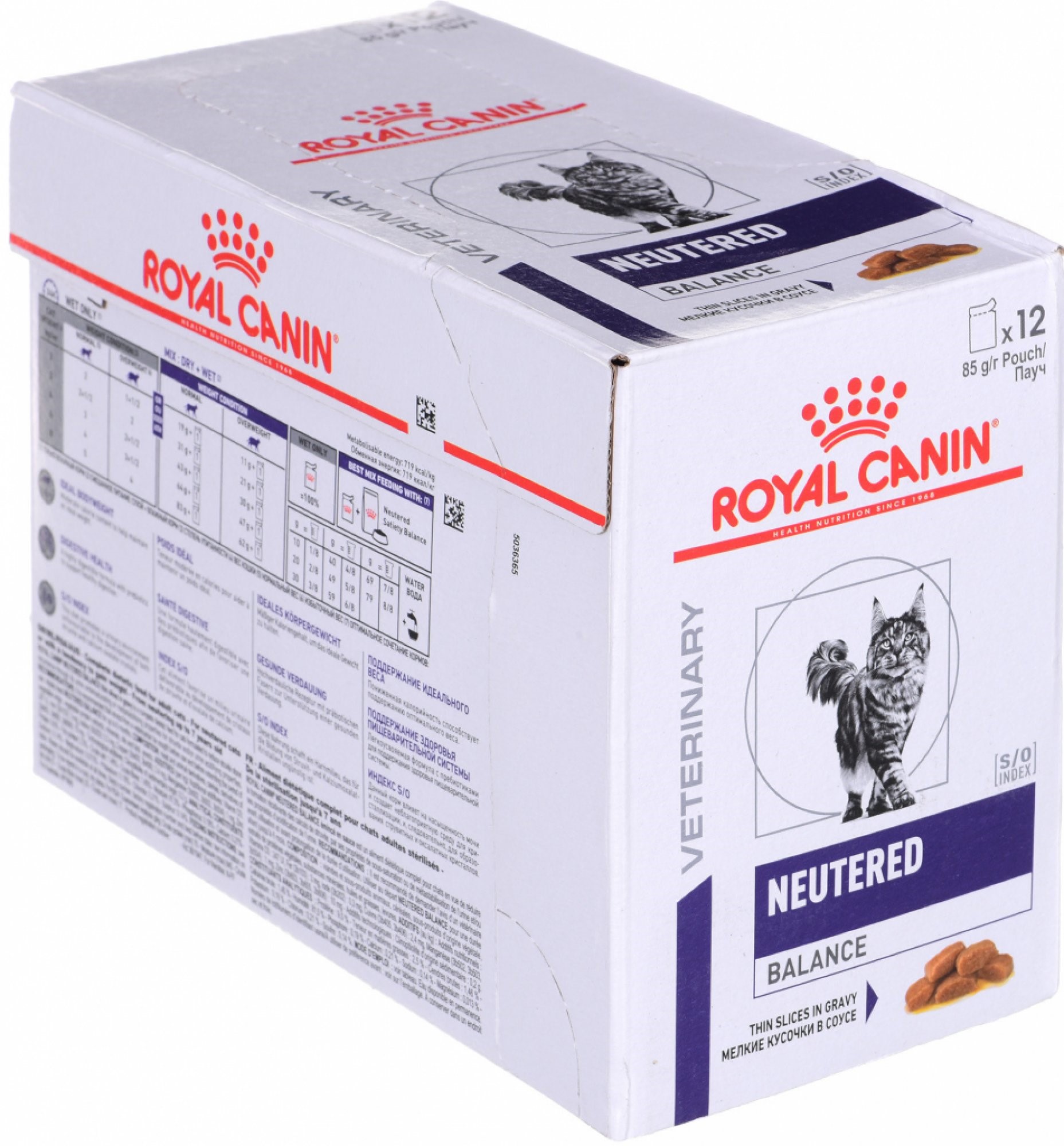 Royal Canin - After neutering, cats tend to gain some weight. Keep