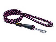Rope leash UZLÍK 14mmx150cm pink