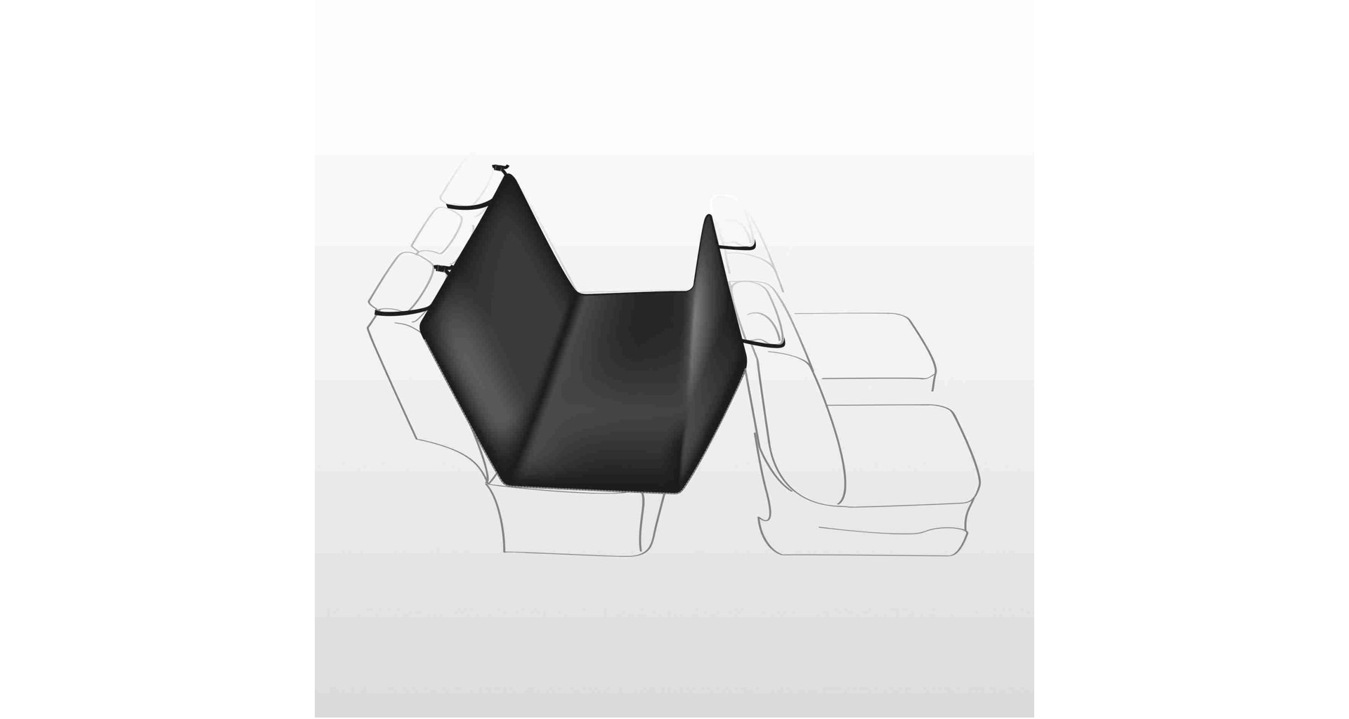Trixie Autopotah nylon/flís s packami 1,4x1,45m