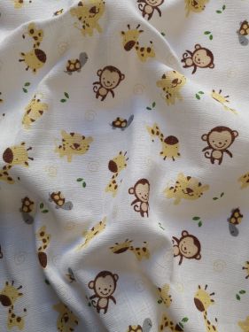 Jungle cloth diaper