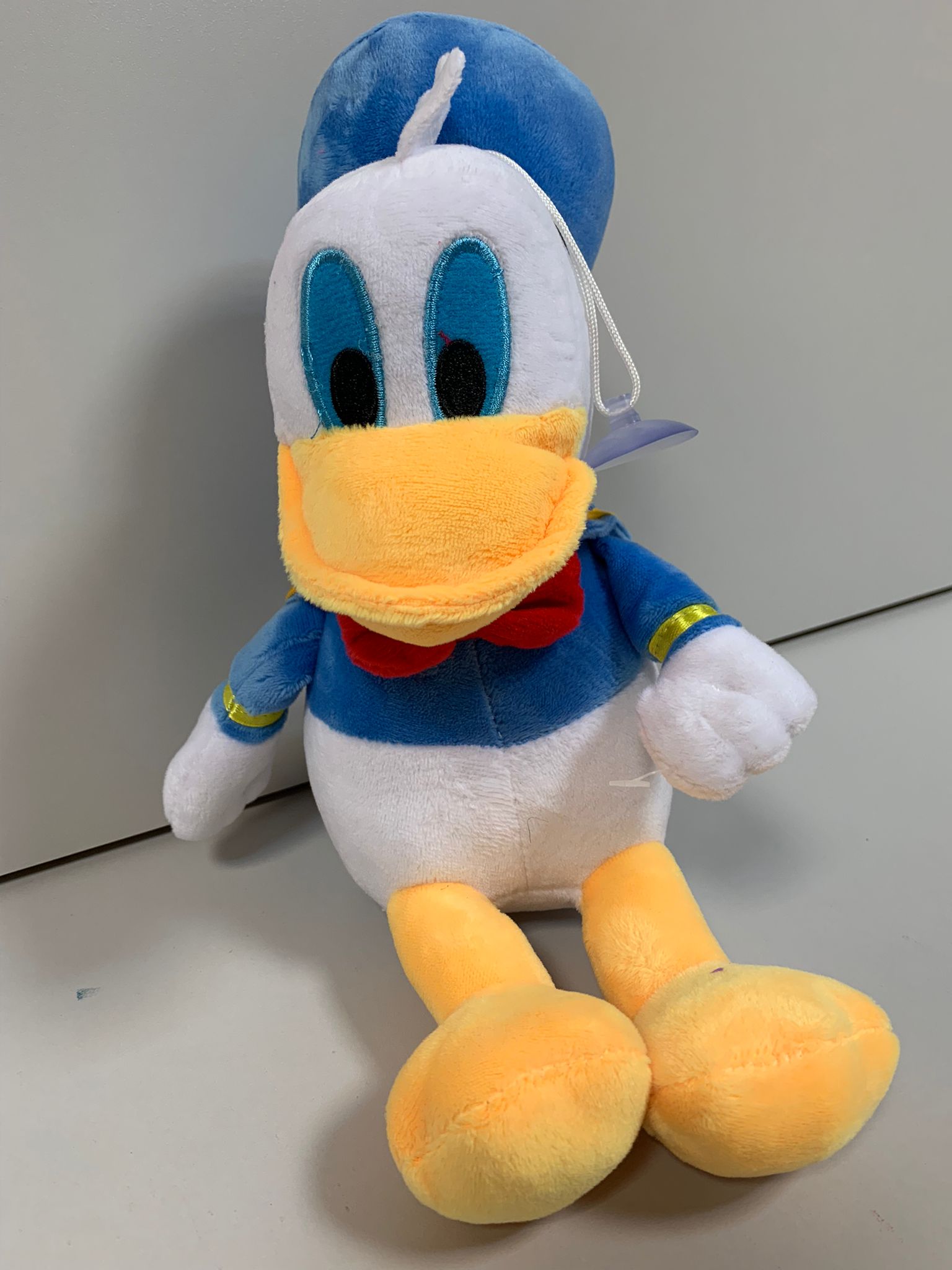 Plush character Donald from Donald the duck