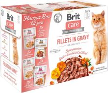 Brit Care Cat Flavour box Fillet in Gravy 12x85g
