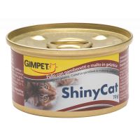 GimPet ShinyCat chicken &amp; shrimp &amp; maltose 70g