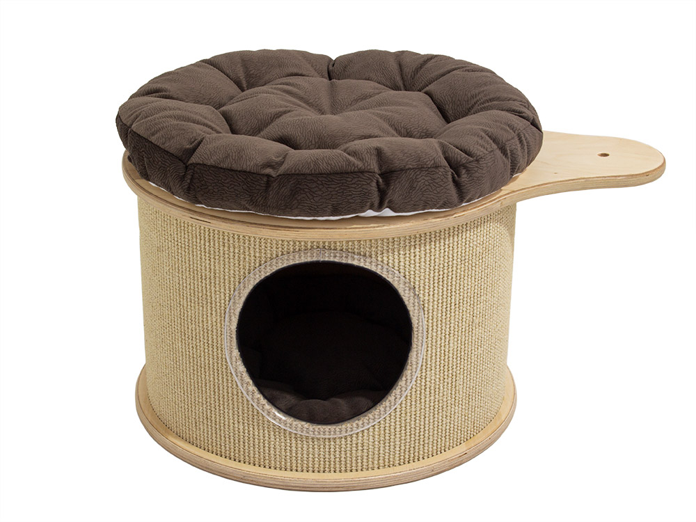 Rajen sisal cat house with column attachment