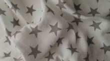 Cloth diaper Gray stars