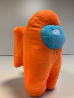 Plush character from the game Among Us, big, orange