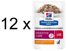 Hill&#39;s Prescription Diet i/d Digestive Care s chicken 12x85g