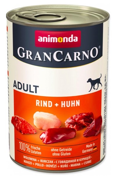 Animonda Gran Carno Adult hovězí & kuřecí 400g