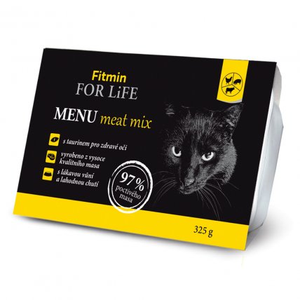 Fitmin For Life Meat tray for cats 325g