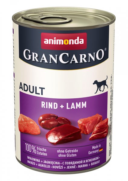 Animonda Gran Carno Adult hovězí & jehněčí 400g