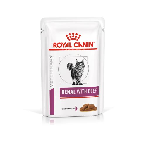 Royal Canin Veterinary Diet Cat Renal Beef 85g