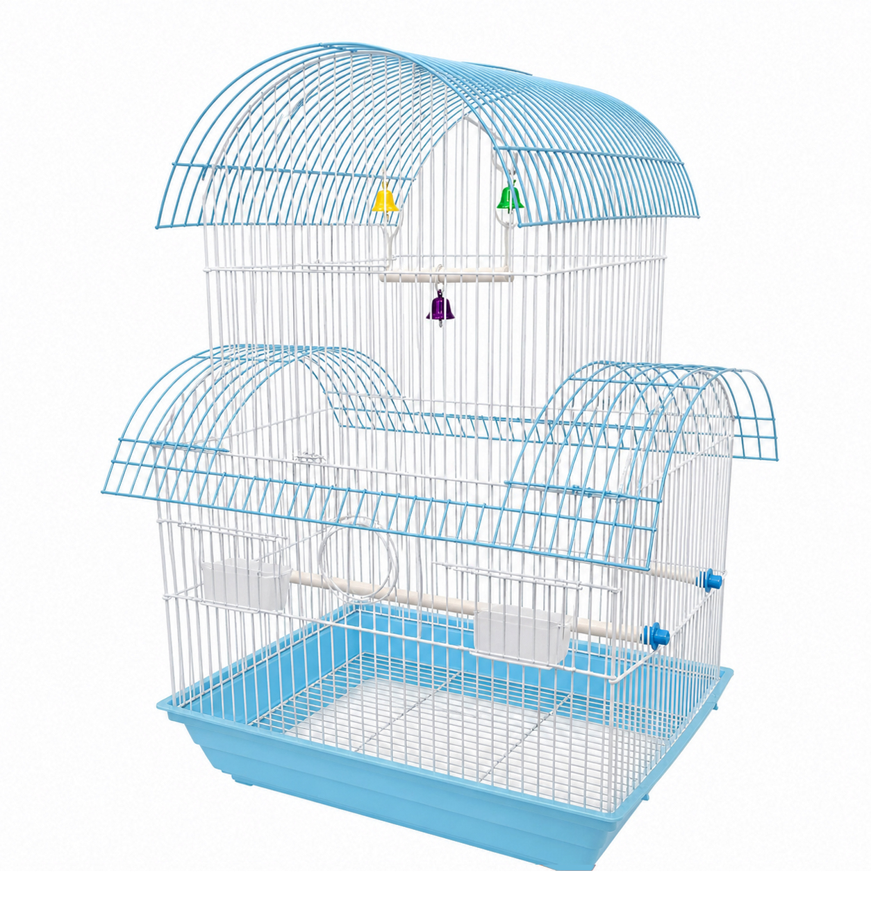Cage with a swing medium yellow