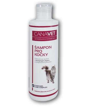 Canavet antiparazitní šampon pro kočky 250ml
