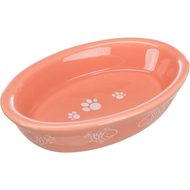 Trixie ceramic bowl oval 0.2l 15x10cm