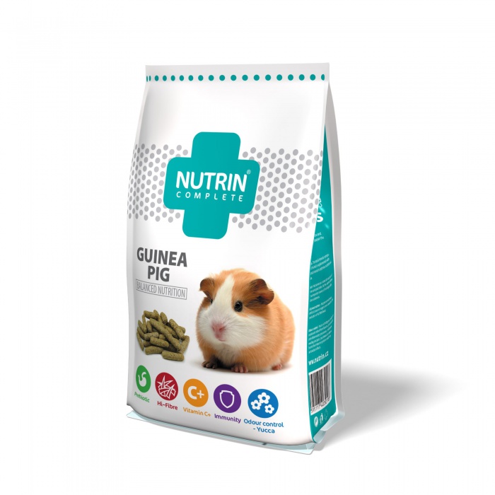 Kompletní extrudované krmivo NUTRIN pro morčata. 400 g.