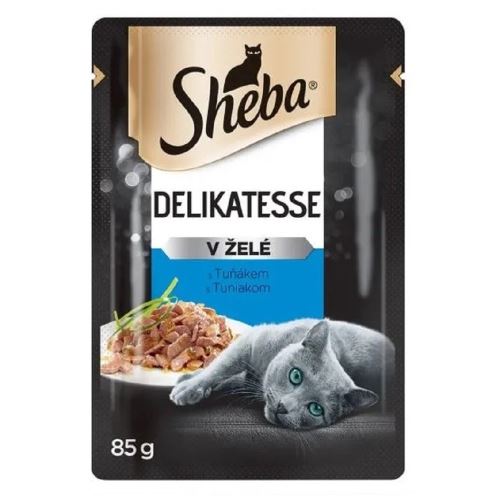 Sheba Delikatesse in Gelee with tuna 85g