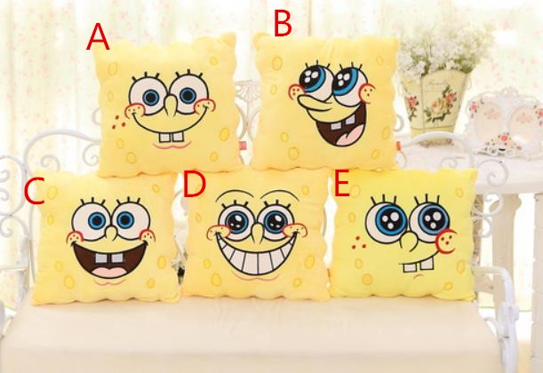 Plush Spongebob pillow
