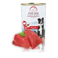 Fine dog beef 70% meat 400g