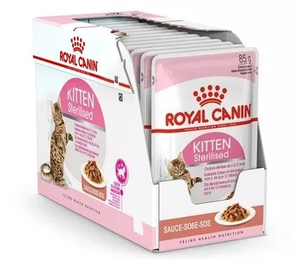 Royal Canin Kitten Sterilised Gravy 12x85g
