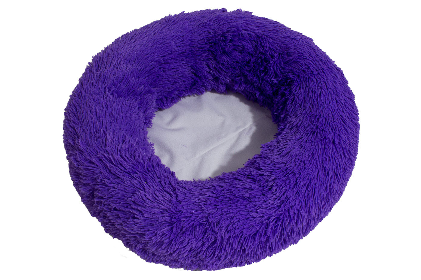Rajen Komfy round cat bed, purple 50cm