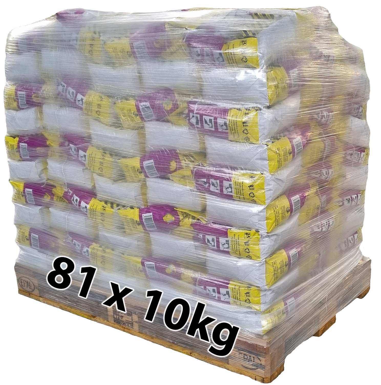 Zverlit fialový superjemná přírodní podestýlka s vůní 10kg, celá paleta - 81ks